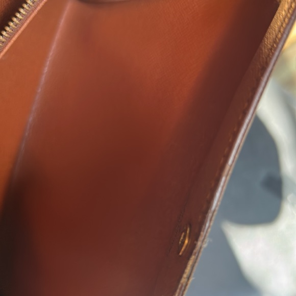 LOUIS VUITTON Louis Vuitton Sara Leather Brown Wallet Monogram - Picture 5 of 14